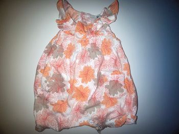 Combishort bébé fille