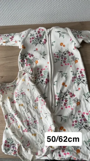 Gigoteuse + body 50/62cm