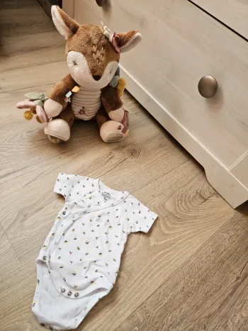 Lot de 2 bodies manche courte Kiabi