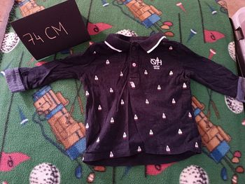 Polo garçon 74CM