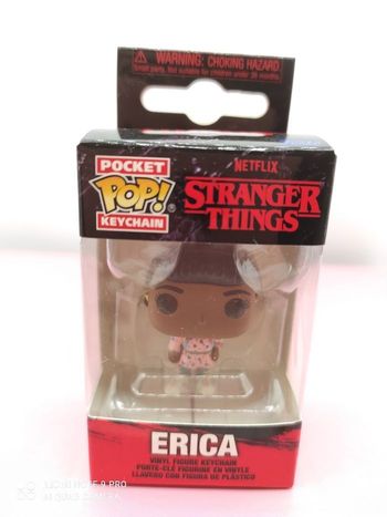 Porte-clés pocket pop figurine stranger things Erica