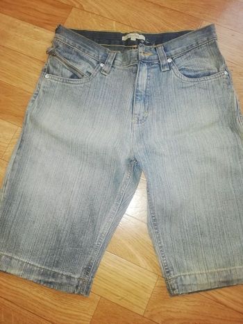 Bermuda jeans 12 ans