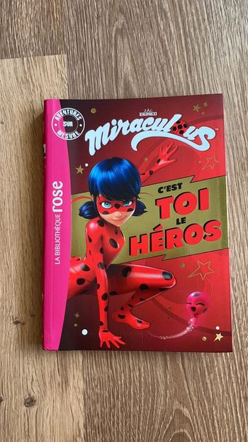 Livre Miraculous c’est toi le héros