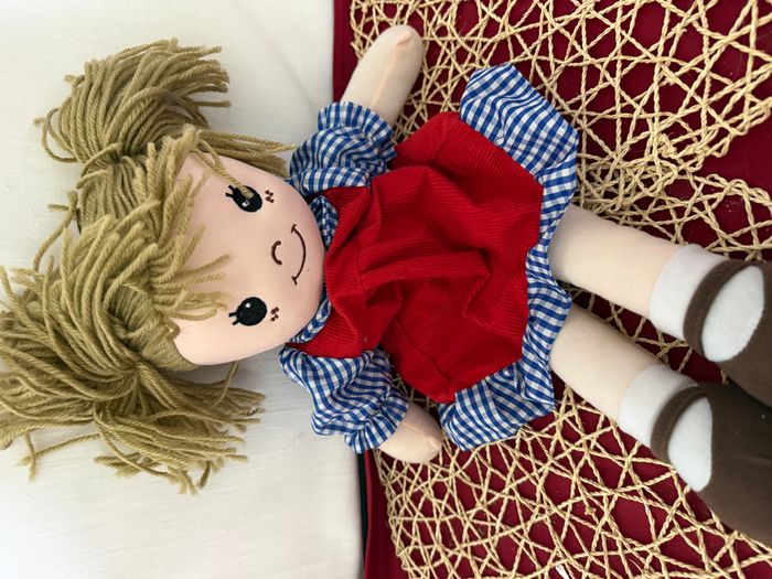 poupée de chiffon porte pyjama hauteur 50CM - photo numéro 5