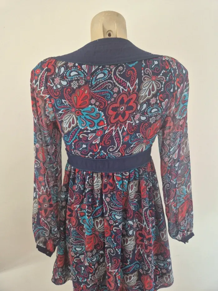 Robe pépé jeans taille m - photo numéro 4