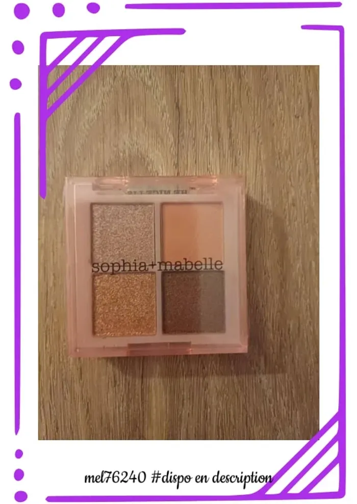 Mini palette yeux - photo numéro 2