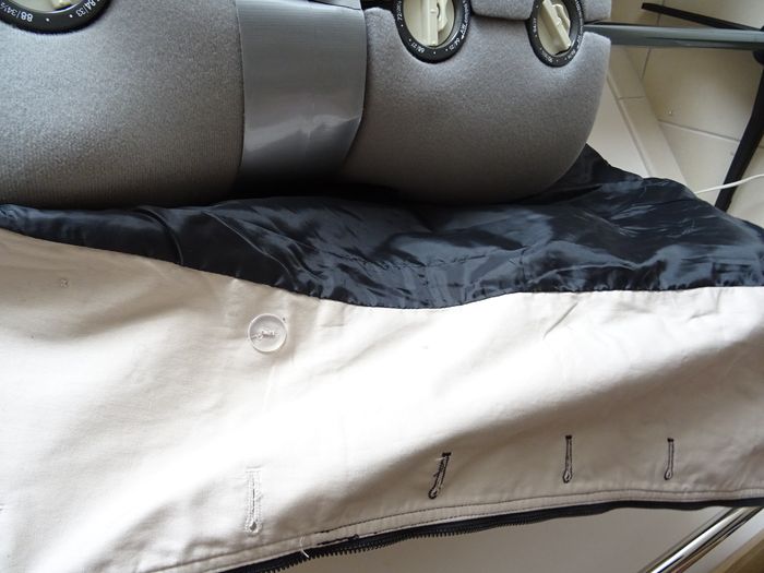 Trench long bicolore Cache-Cache taille 40 - photo numéro 7