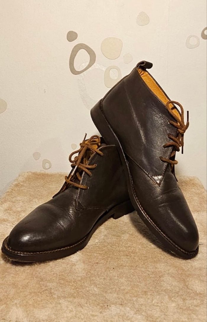 Boots Chukka en Cuir San Marina T.37