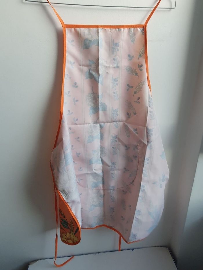 Tablier de cuisine motif fleur - photo numéro 2