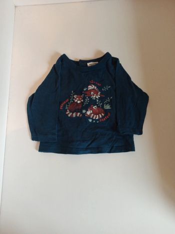 T-shirt manche longue 3 mois