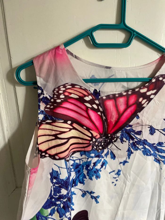 Robe tunique papillon taille unique - photo numéro 3