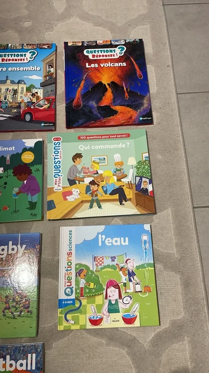 Lot de 11 livres éducatifs “Questions / Réponses” pour enfants – dès 6 ans - photo numéro 3