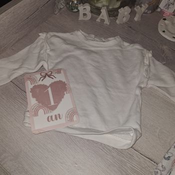 Sweat blanc 12 mois kiabi