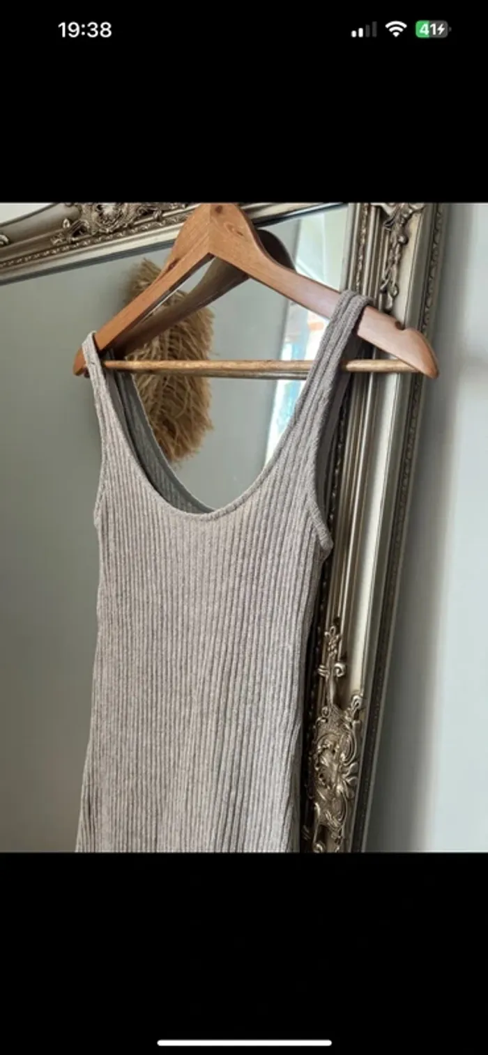 Robe en maille stradivarius - photo numéro 2
