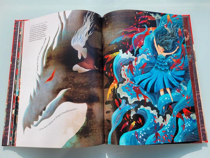 Magnifique livre Mystérieuses Princesses avec des touches métallisées - photo numéro 11