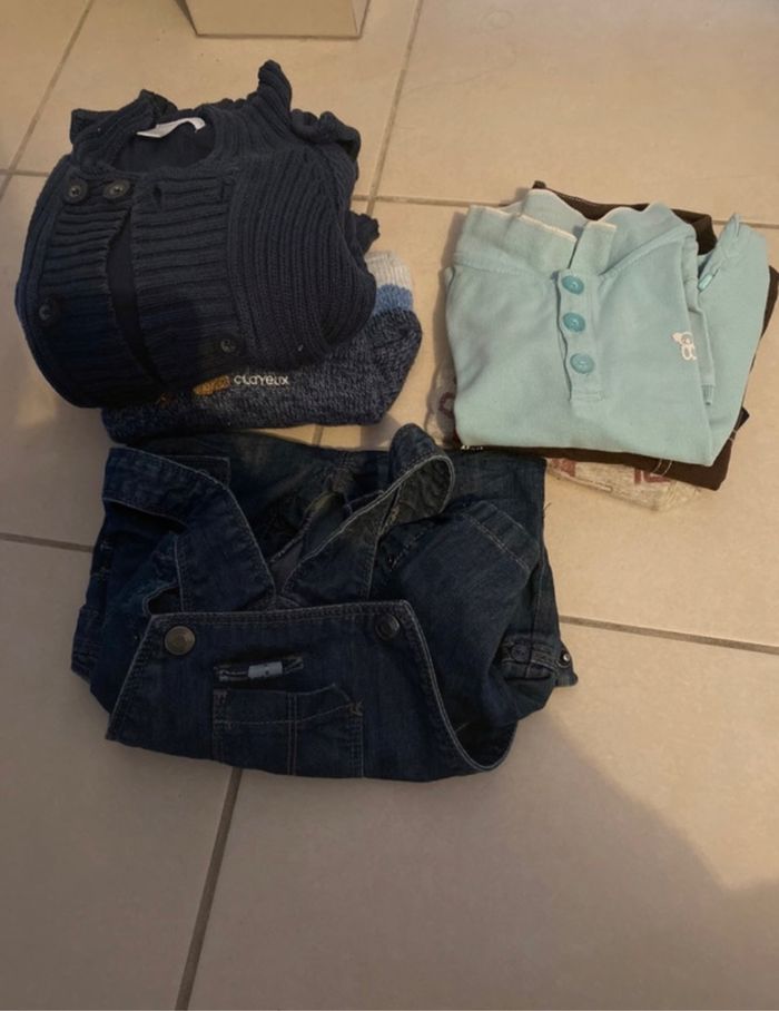 Lot 18 mois 6 pièces tbe