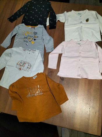 Lot 9 mois fille