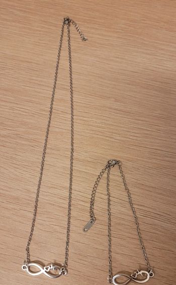 Parure bijoux Neuf acier inoxydable