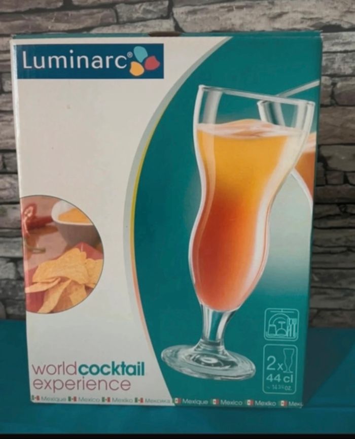 Coffret 2 verres cocktail luminarc