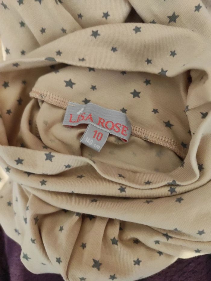 Col roulé étoiles fille 10 ans - photo numéro 3