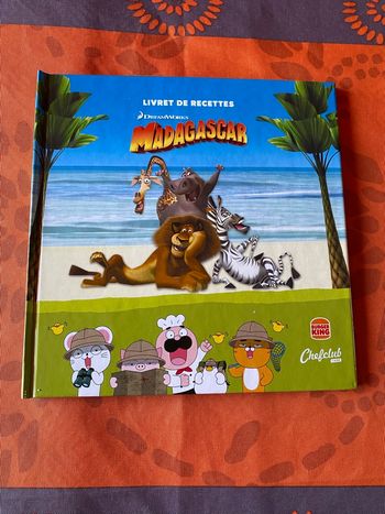 Livre de recette Madagascar Burger King