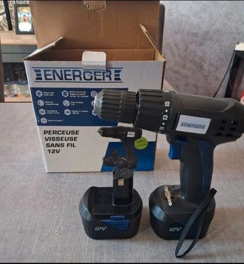 Perceuse visseuse sans fil Energer 