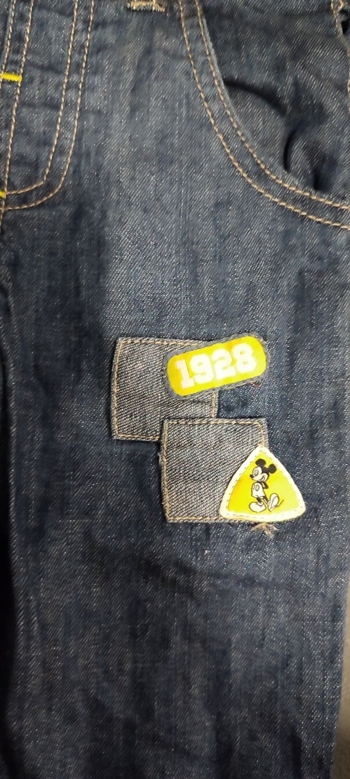 Salopette en jeans 24 mois - photo numéro 3