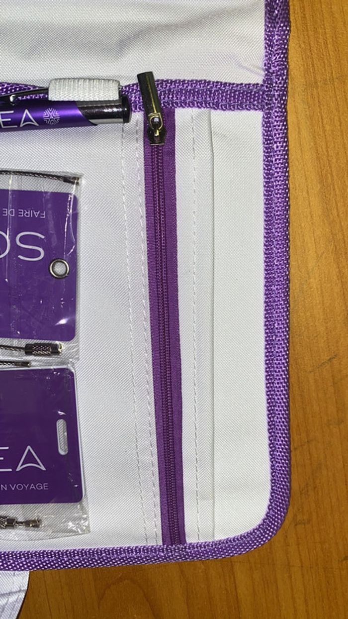 Carnet de voyage blanc et violet - photo numéro 6