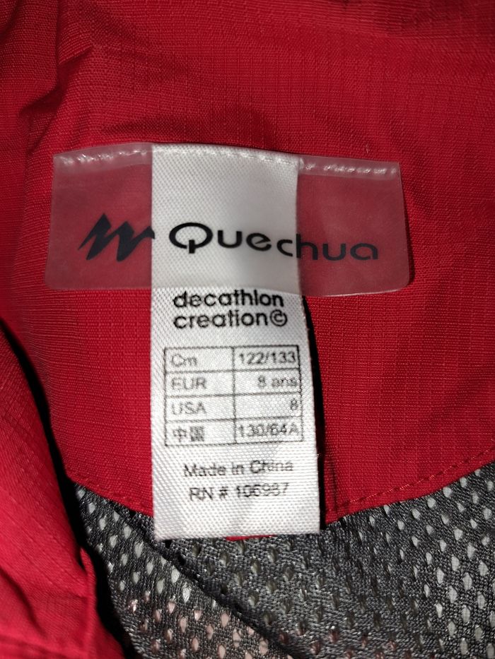 Veste coupe-vent  enfant 8 ans - photo numéro 2