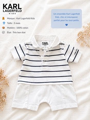 Barboteuse Karl Lagarfeld