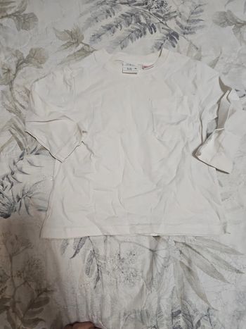 Tee-shirt manche longue zara