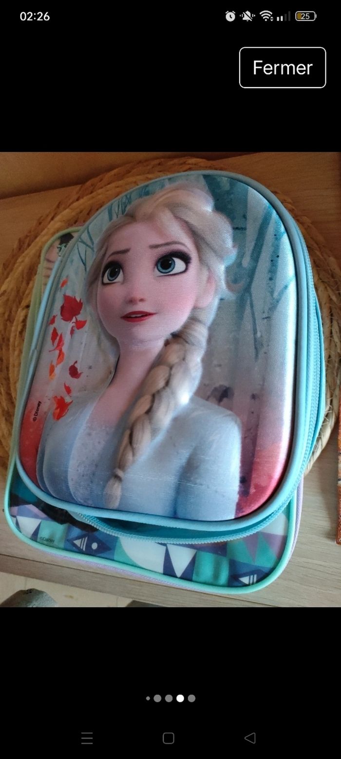 Trousse et sac isotherme reine des neiges - photo numéro 5