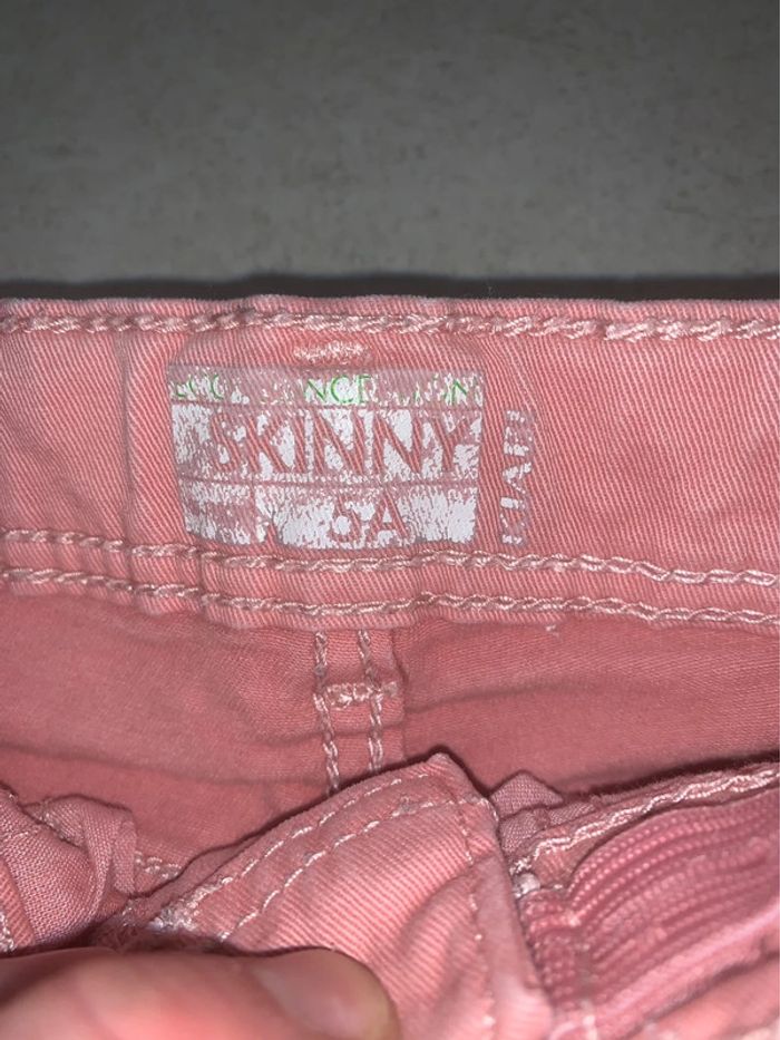 Jean skinny rose kiabi 110cm - photo numéro 2