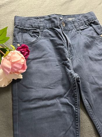 Pantalon regular bleu marine