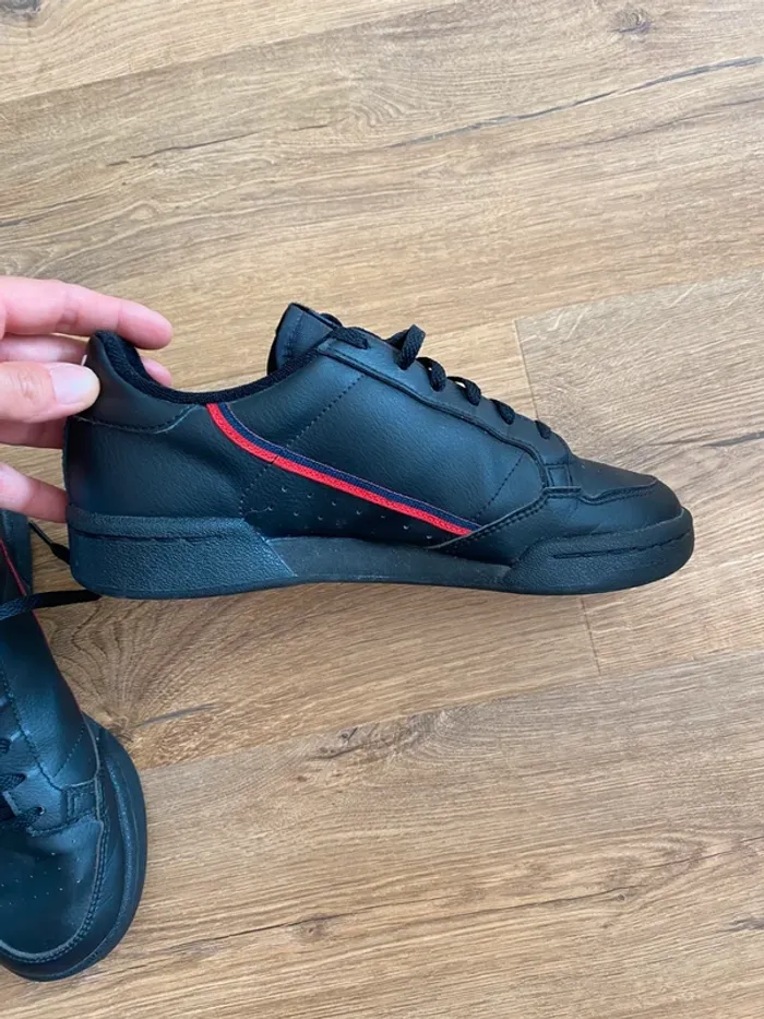 Adidas Continental 80 F99786 – Noir Vintage – Taille 38,5 – État Neuf - photo numéro 8