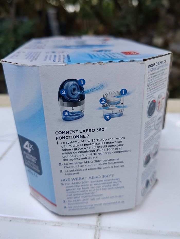 Jeu de 4 recharges ultra absorbantes RUBSON Aéro 360° - photo numéro 3