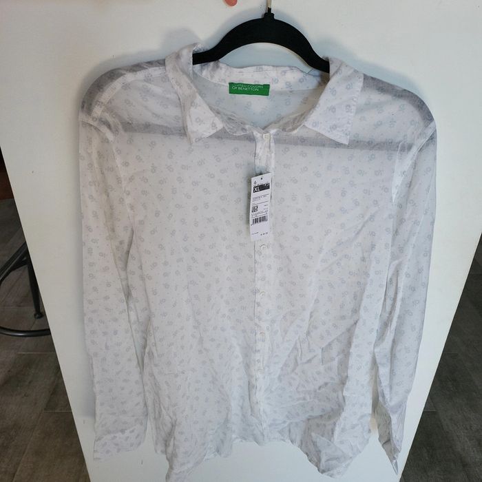 Chemise neuve femme taille 42 benetton - photo numéro 2