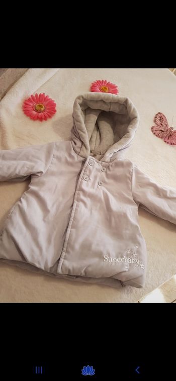 Manteau bébé taille 6 mois