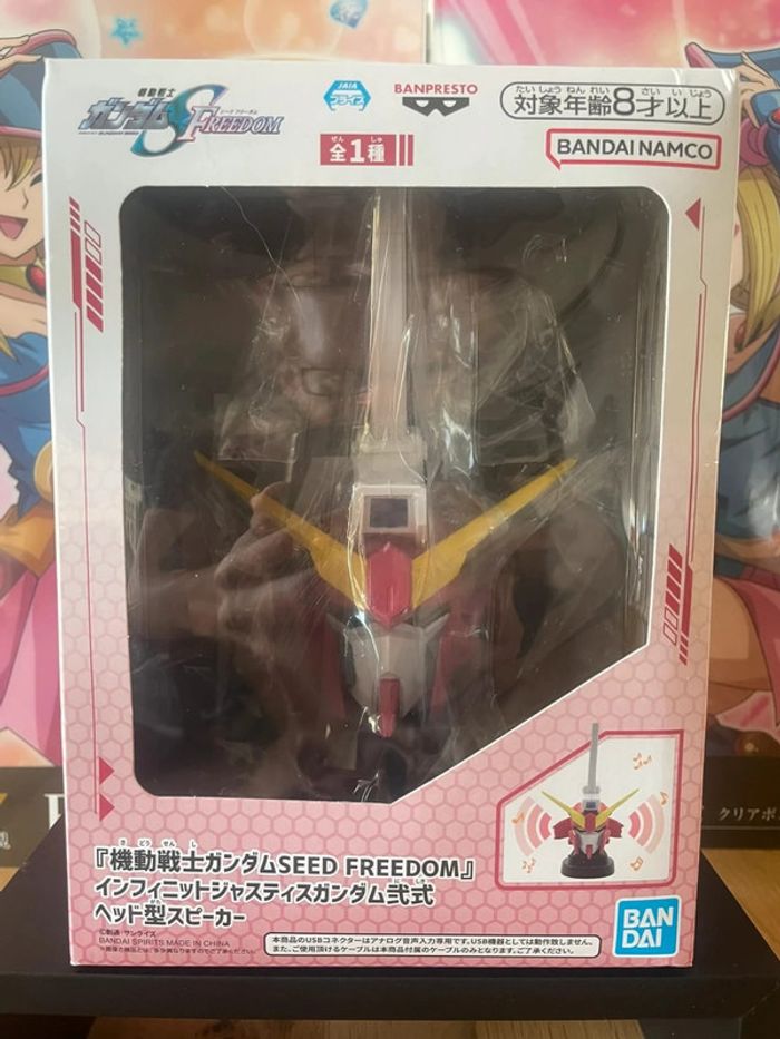 Gundam SEED Freedom – Enceinte Infinite Justice Gundam 10 cm Banpresto - photo numéro 2