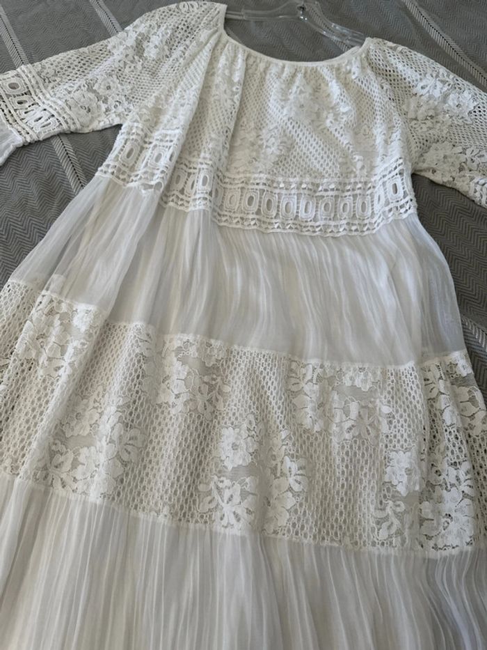 Robe longue dentelle taille unique - photo numéro 3