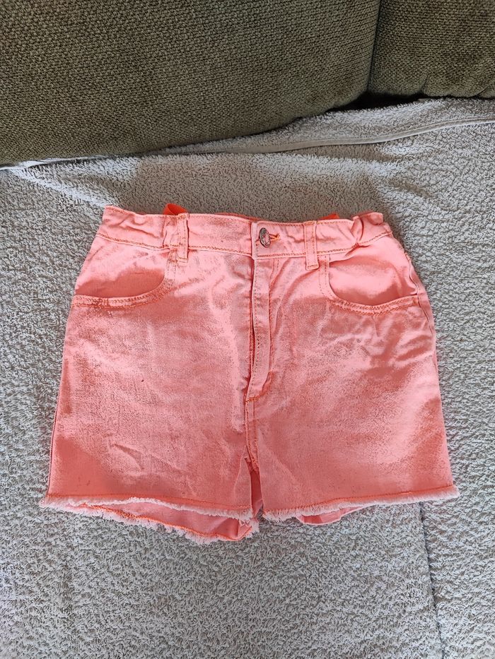Short rose corail fille h&m taille 10/11 ans