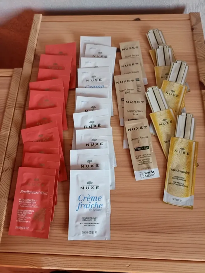 Lot de 30 thème premières rides Marque nuxe
