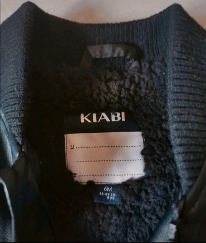 Veste chaude bébé garçon 6 mois neuve - photo numéro 2