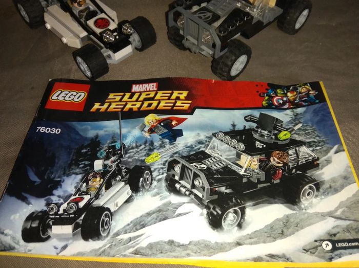 2 véhicules Lego Marvel 76030 - photo numéro 3