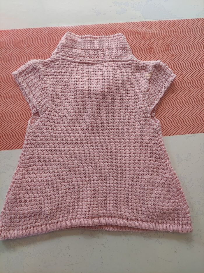 Petit pull sans manches 4ans - photo numéro 2