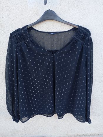 Blouse noire kiabi