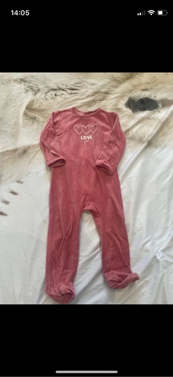 Pyjama une pièce mi saison