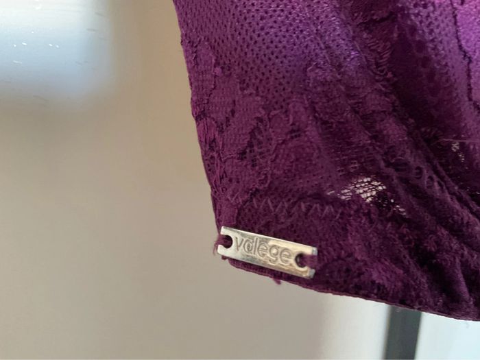 Soutien-gorge bordeaux Valege - photo numéro 8