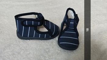 Chaussons bleu