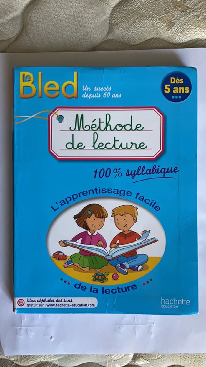Livre apprentissage à la lecture